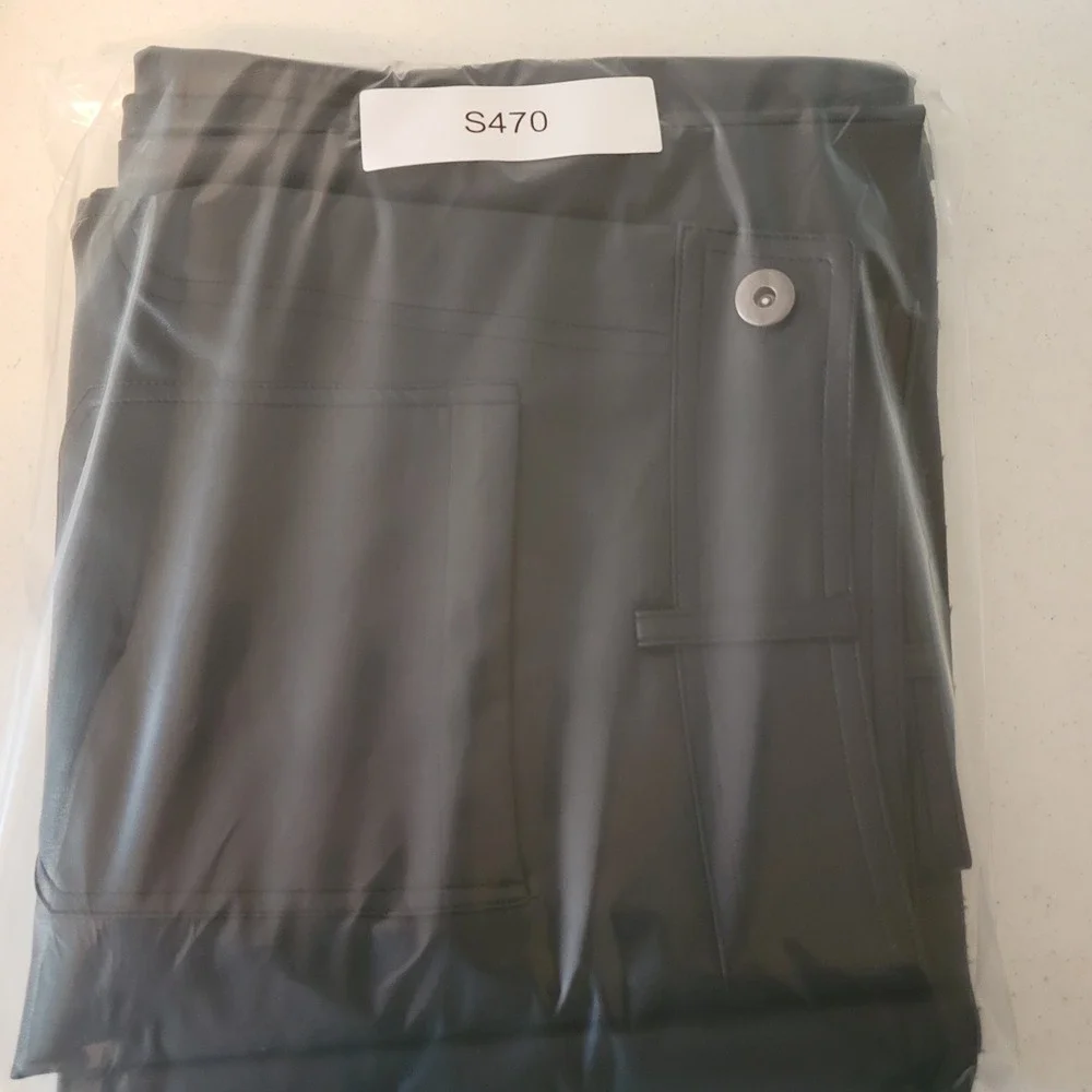 Forever 21 Faux Leather Wide Leg Pants Women's Size L Black NWT Rockabilly  Star - Picture 11 of 12